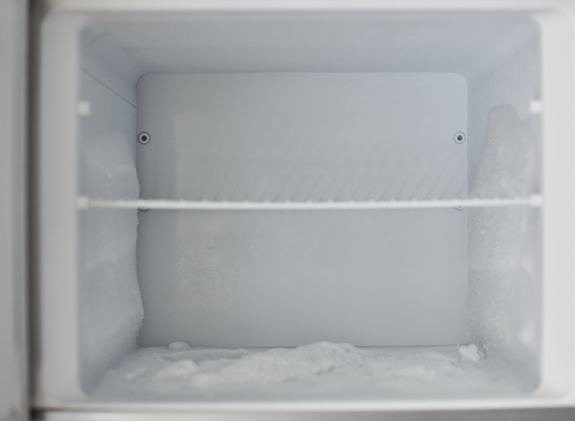 Ontdooi regelmatig je koelkast